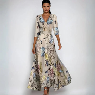 Anna | Luxury Flower Dress