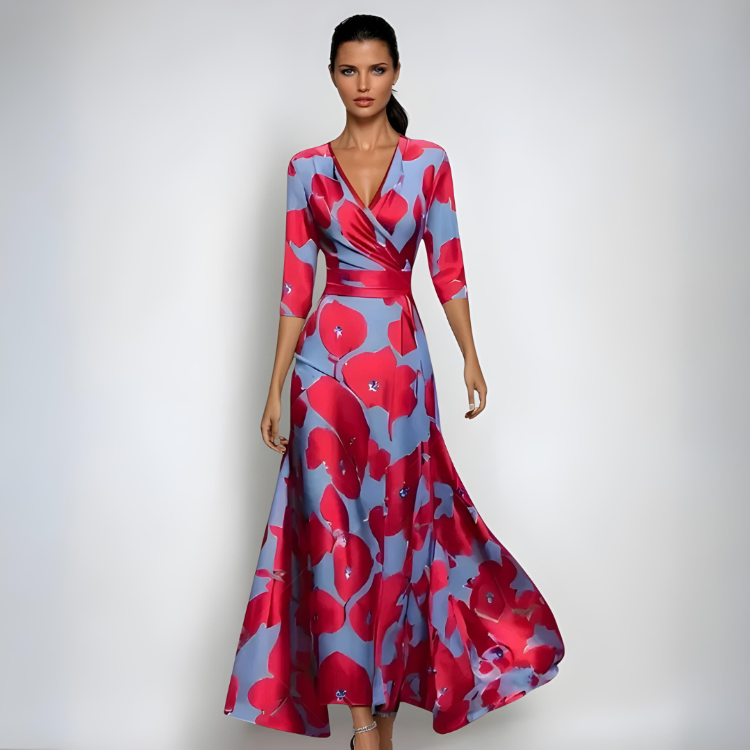 Anna | Luxury Flower Dress