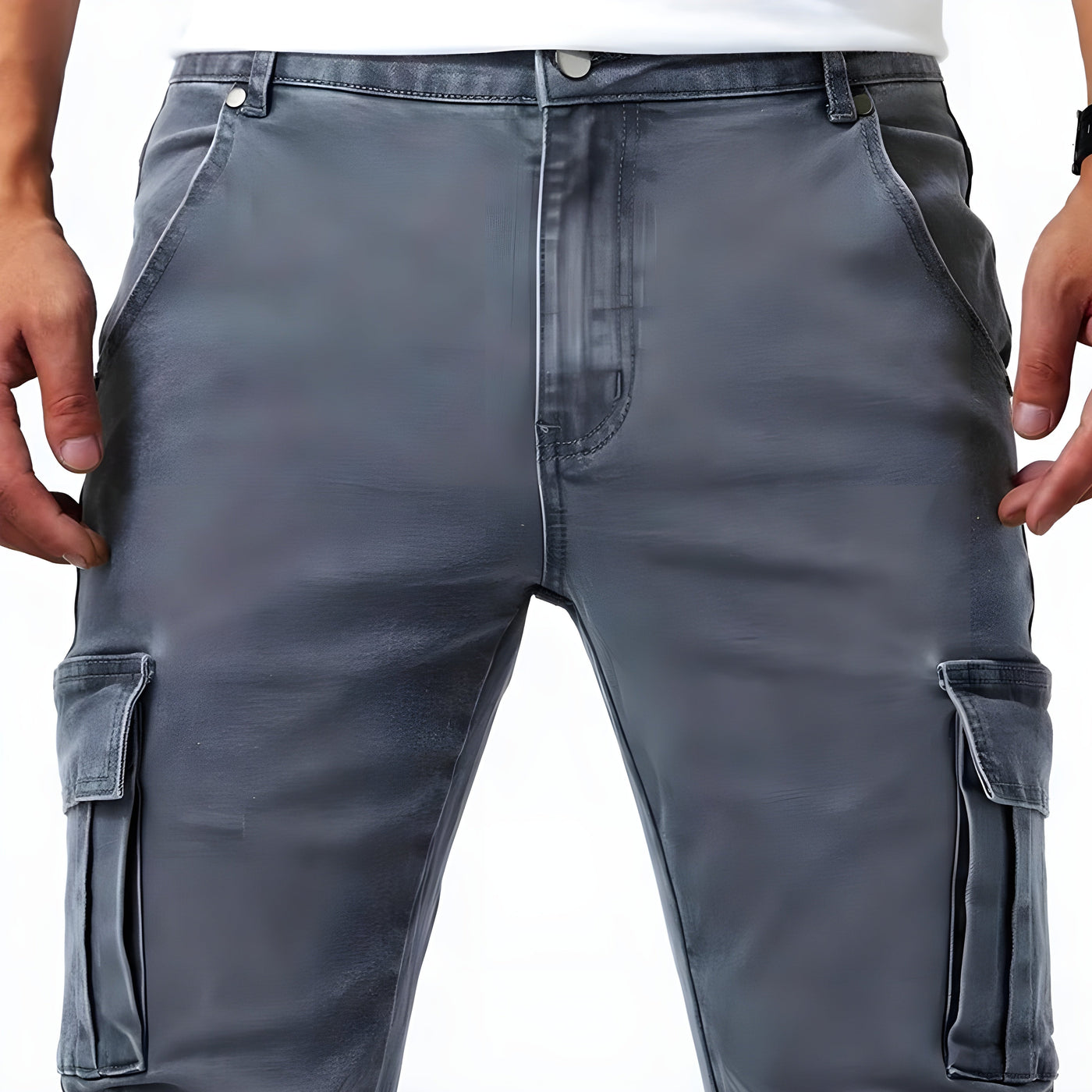 PAUL I STRETCHY CARGO PANTS