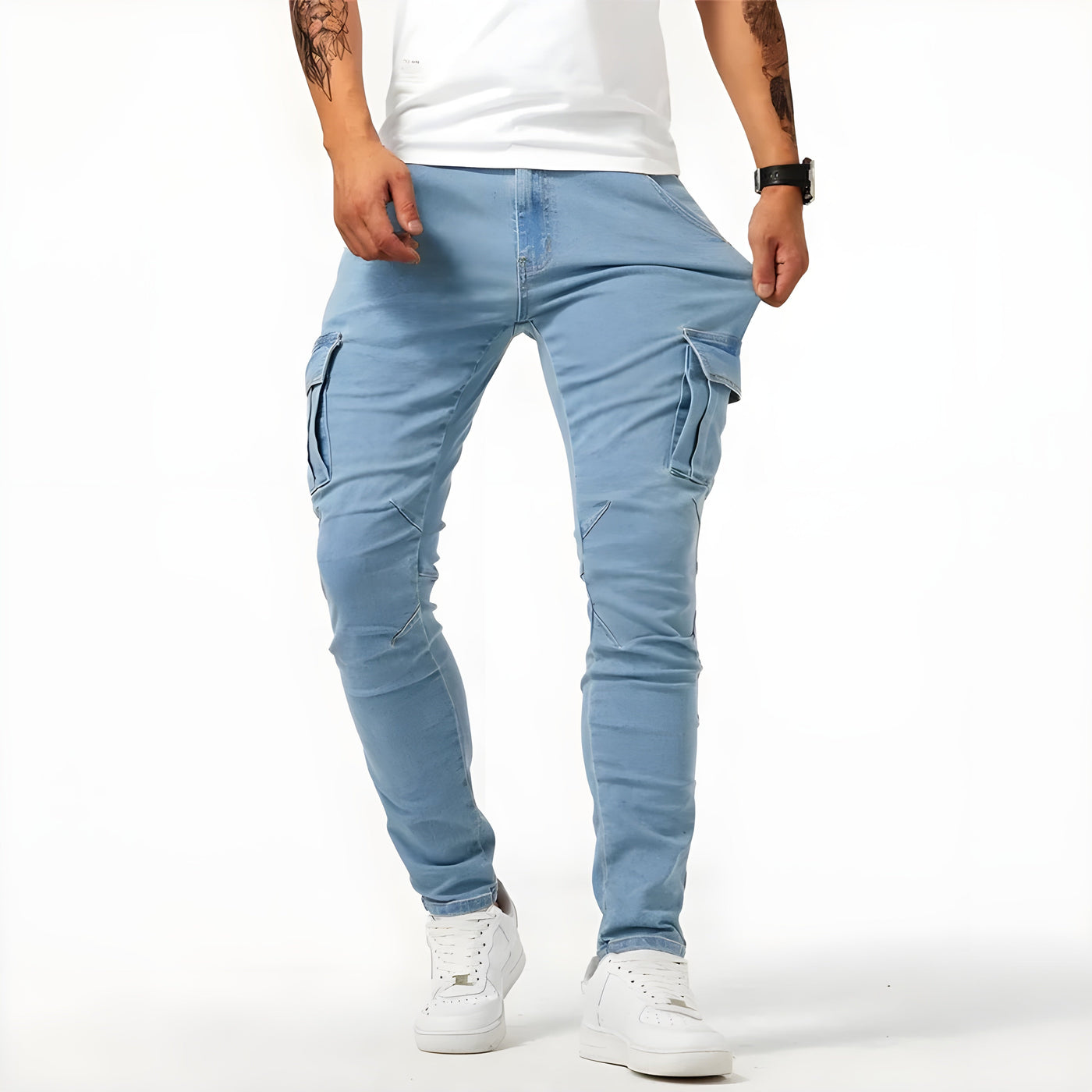 PAUL I STRETCHY CARGO PANTS