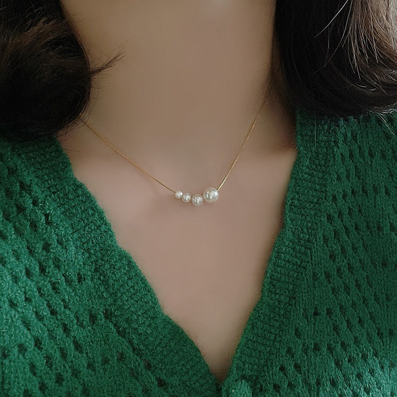 Yvette™ - Classic Pearl Necklace
