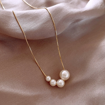 Yvette™ - Classic Pearl Necklace