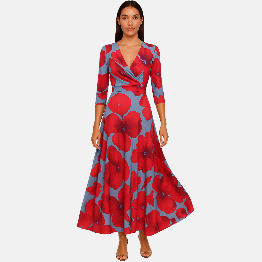 Anna | Luxury Flower Dress